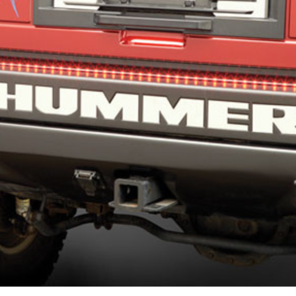 Hummer Rear Bumper Letter Set